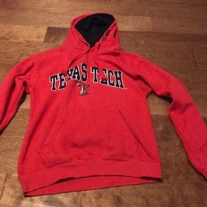 Red Texas tech hoodie